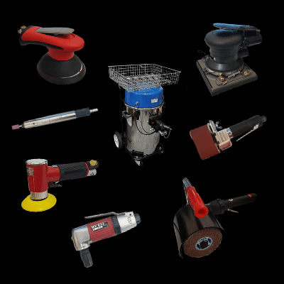 pneumatic tool overview | air sander, air grinder, air polisher, air file, air driller, ultrasonic lapper,
            air finisher, air vacuum, robotic air tool, repairing service